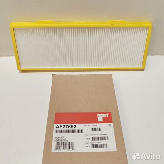 Фильтр воздушный салона AF27692 Scania 4/P/R/T