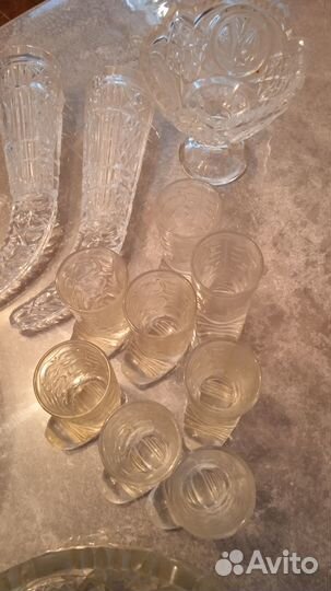 Хрустальная посуда СССР