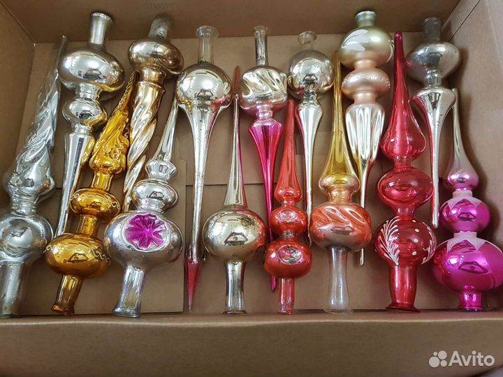 Елочные игрушки ссср.Навершие.Пики