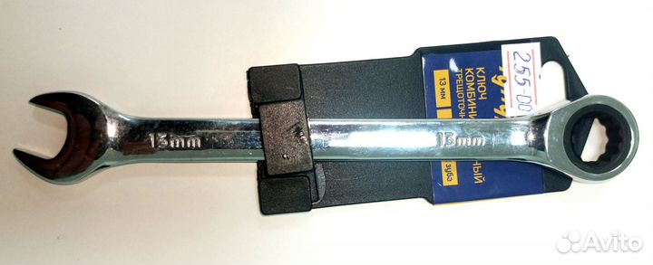 Ключ комбинированный трещоточный тундра, CrV