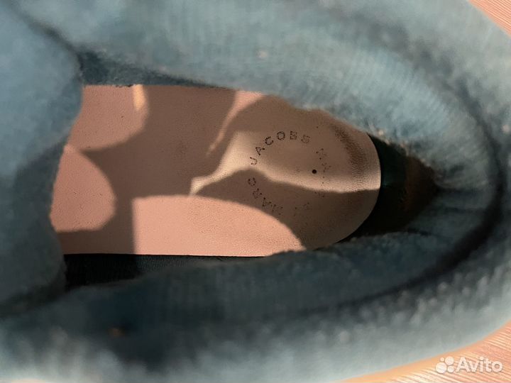 Кожаные кроссовки marc jacobs