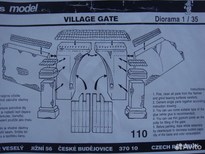 Солдатики диорамма и Рыцари (Средневековье)
