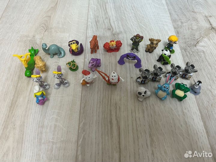 Киндеры, машинки, фигурки и др