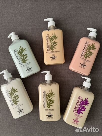 Лосьон для тела australian gold hemp nation