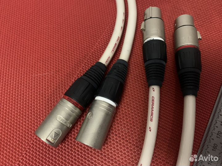 XLR-XLR / BNC-BNC - межблочный audio кабель