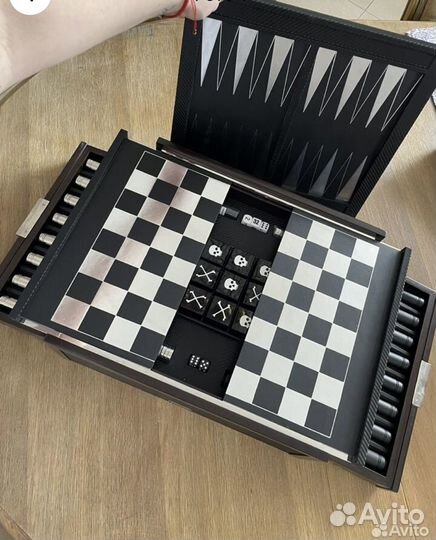 Шахматы нарды ларец Ralph Lauren