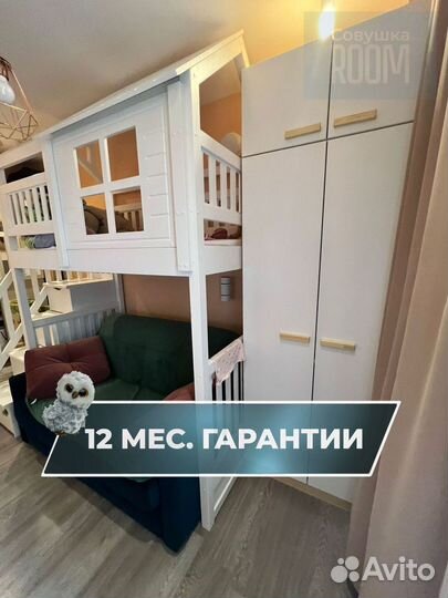 Детская кровать чердак