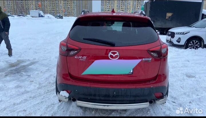 Защита бампера мазда сх-5 (Mazda CX-5) кенгурятник