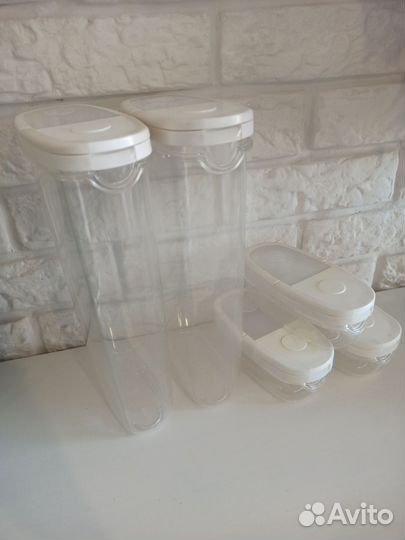 Контейнеры для сыпучих продуктов IKEA