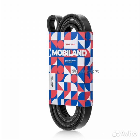 Mobiland 501262128 Ремень 6PK2128 (epdm) для а/м h