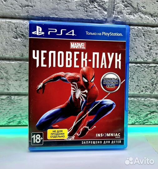 Игры для приставок ps4 Человек паук