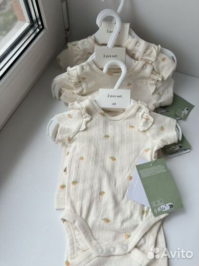 Комплект для малышки H&M 50,56,62