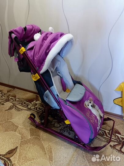 Санки коляска ника 7.2