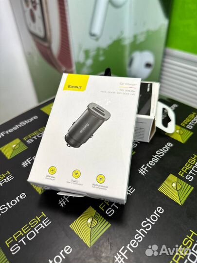 Автомобильное зарядное устройство Baseus 30W