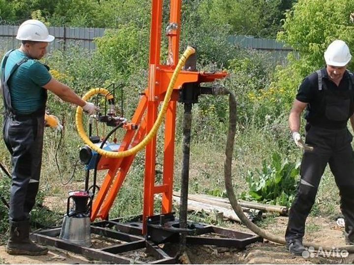 Бурение скважин на воду под ключ с гарантией