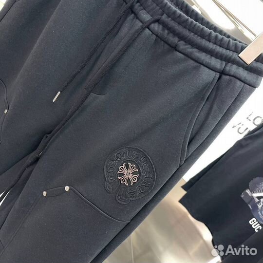 Спорт штаны chrome/hearts