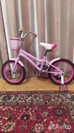 Детский четырехколесный велосипед