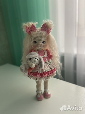 Кукла вязаная ручная работа