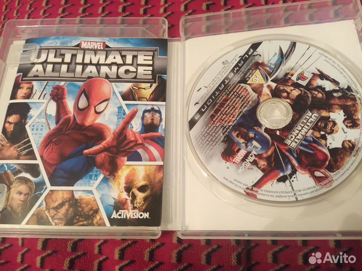 Игра для пс3 Marvel Ultimate Alliance (ps3)