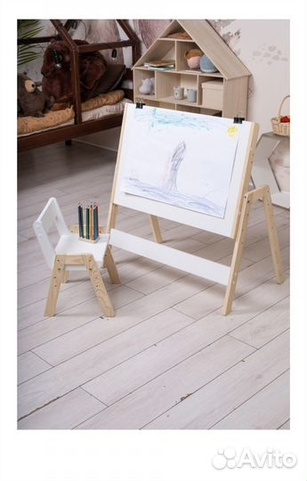 Парта- мольберт растущая новая в упаковке