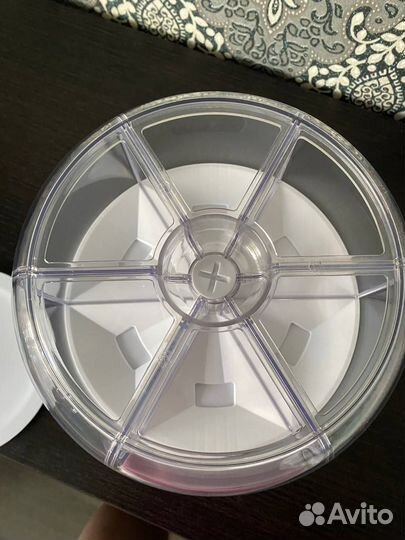 Дозатор диспенсер для сыпучих продуктов, 6 секций