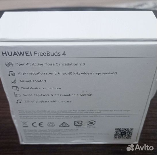 Huawei freebuds 4 наушник и кейс