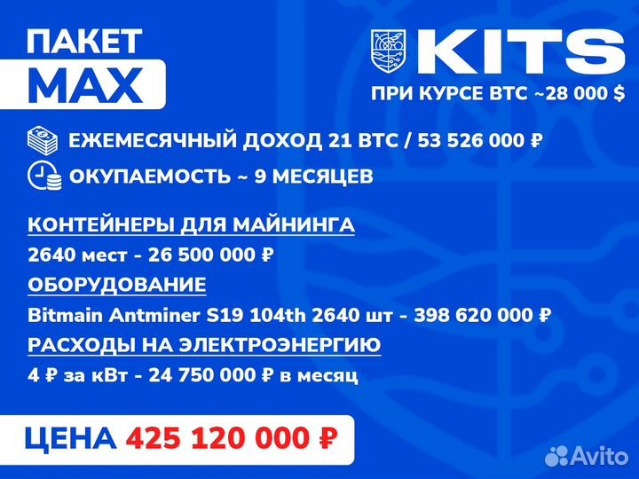 Прибыльный бизнес. Майнинг отель