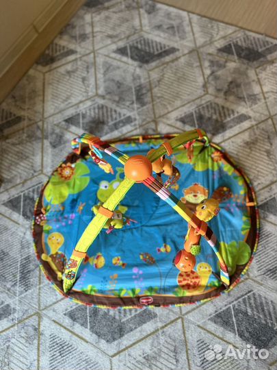 Развивающий коврик tiny love музыкальный