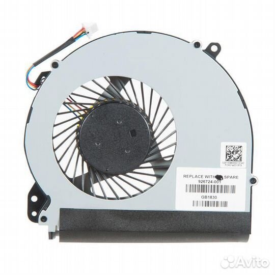 Вентилятор (кулер) для ноутбука HP 17-X, 17-BS, 17