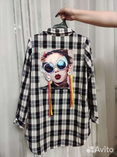 Рубашка-туника для девочки