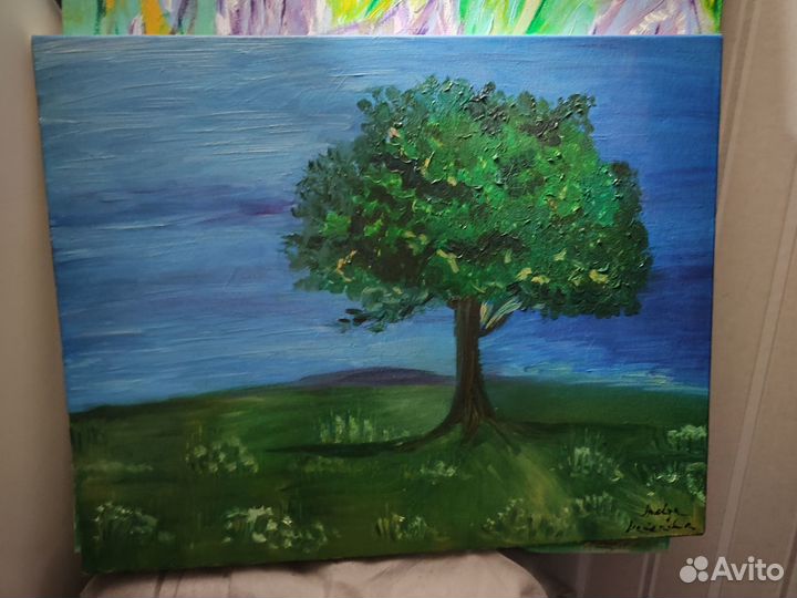 Картина маслом на холсте
