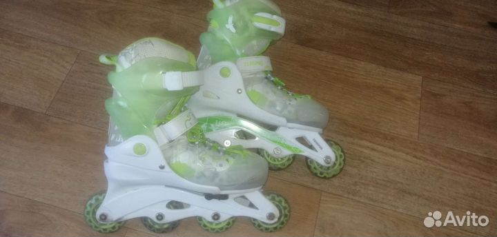 Роликовые коньки раздвижные 34-37 р