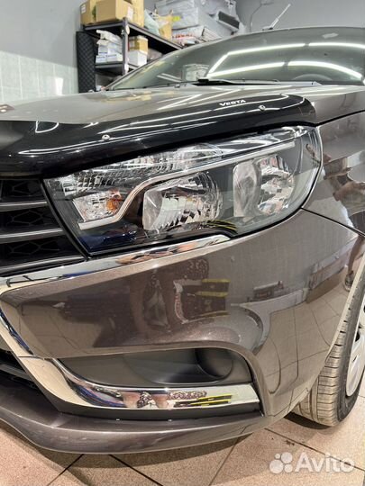 Бронирование фар LADA Granta New