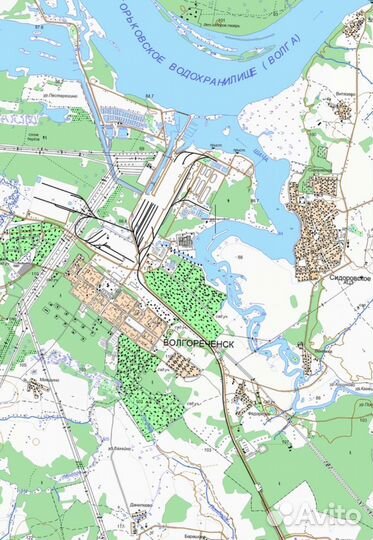 Карта Костромская область для Garmin