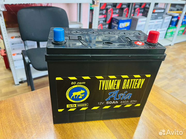 Аккумулятор 12V Тюмень Asia 50Ач Для Nissan Leaf