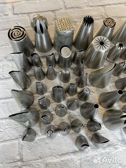 Набор насадок для крема 62 шт + ножницы в подарок