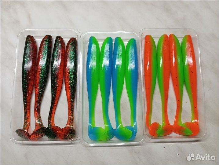 Силиконовые приманки easy shiner 127 мм