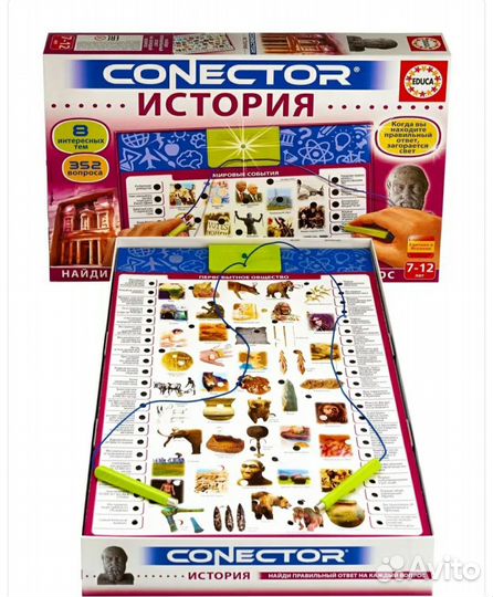 Электровикторина Conector игра электронная История