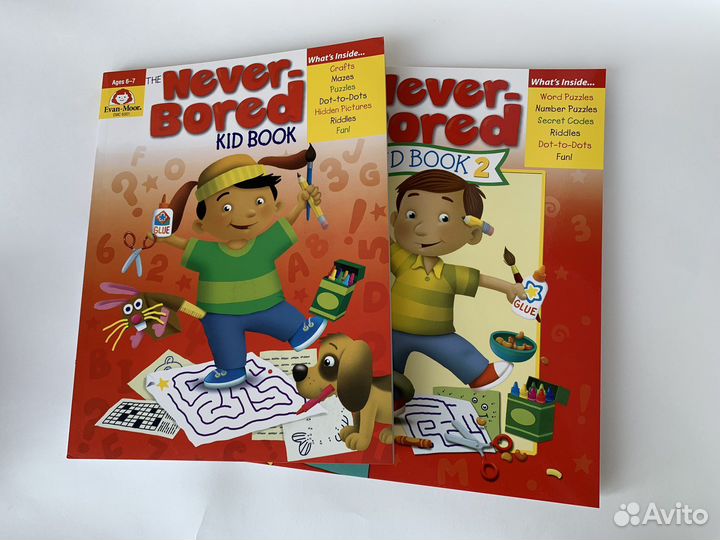 Рабочие тетради Never-Bored Kid Book