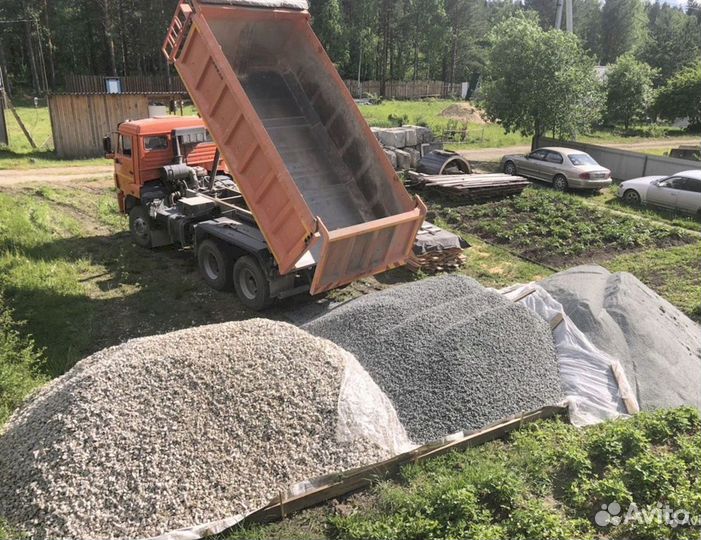 Щебень гранитный