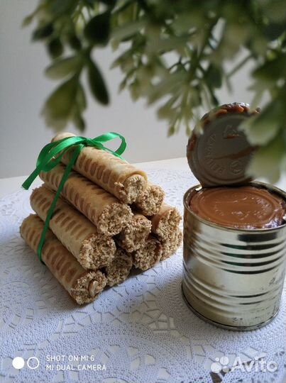 Вафельные трубочки