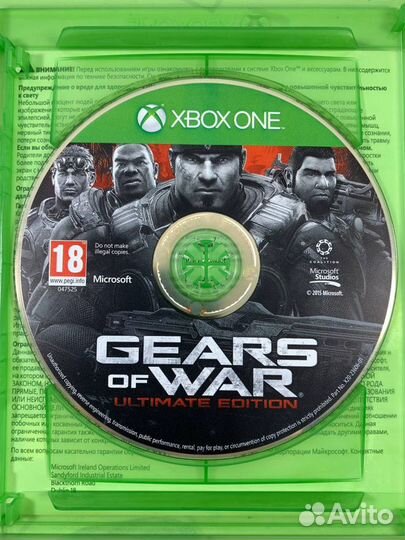 Xbox ONE Gears Of War Ultimate Edition б/у