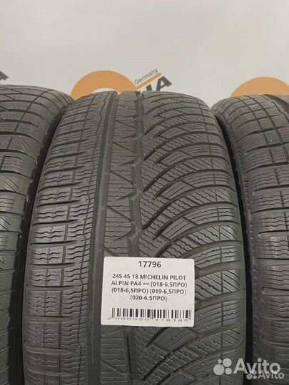 Michelin Pilot Alpin PA4 245/45 R18
