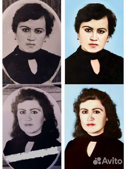 Восстановление фото / Реставрация старых фото