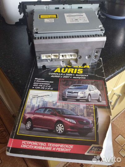 Штатная магнитола Toyota Corolla 150