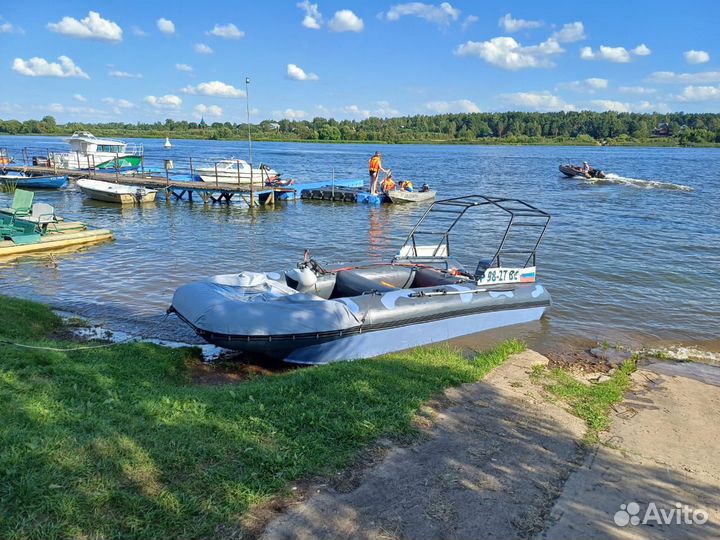 Лодка Ротан 520+мотор Ямаха 40+прицеп
