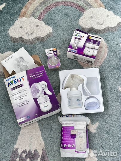 Молокоотсос avent ручной