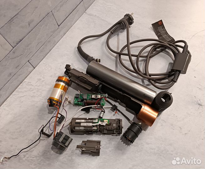 Запчасти,ремонтфен Стайлер Dyson AirwrapHS05 Long