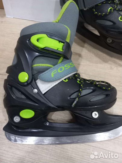 Коньки хоккейные раздвижные