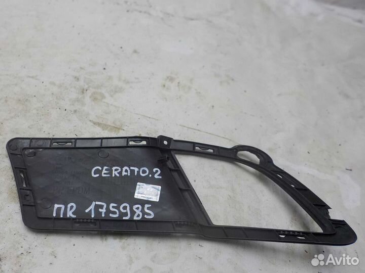 Накладка на бампер KIA cerato 2 передняя правая